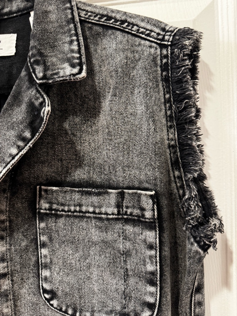 One Teaspoon Palisades Overall in Rodeo Grey Denim Romper Sz. S - Picture 6 of 9